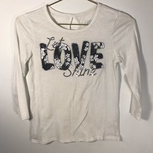 White Long sleeve t shirt